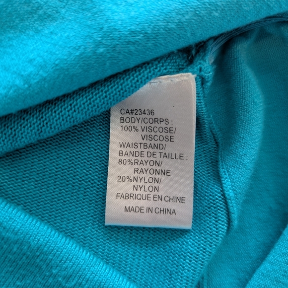 Studio M Blue Dolman Sleeve Boxy Blouse - Picture 7 of 8